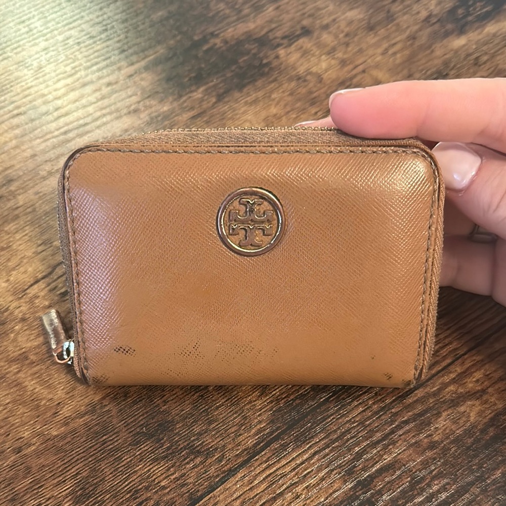 Tory Burch Tan Leather Wallet
